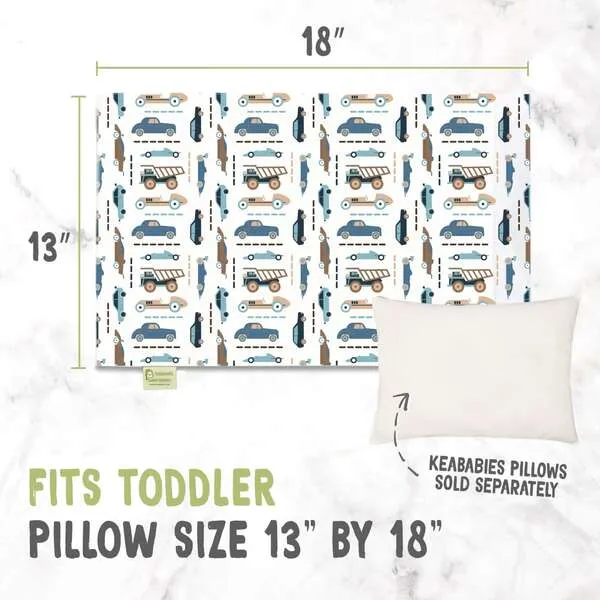 KeaBabies Printed Toddler Pillowcase 13X18