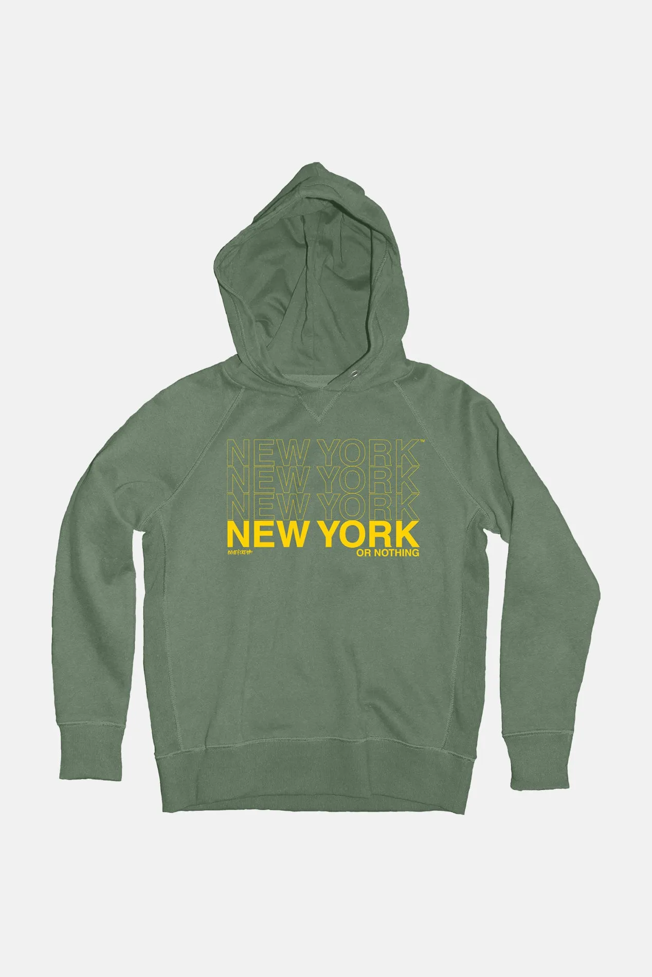 Kids New York or Nothing Hoodie Agave