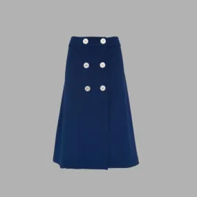 Larissa Skirt - Blueberry Crepe