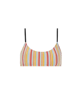 Lem lem  Mokati striped bikini top - Multicolour