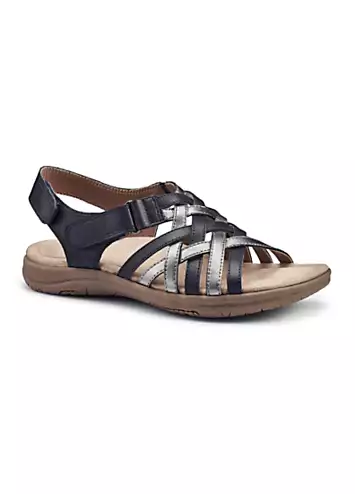 Maple Navy Pewter Multi Women’s Sandals by Hotter | Look Again