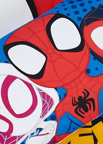 Marvel Spiderman Spidey & His Amazing Friends Reversible Single Duvet Cover Set | Kaleidoscope