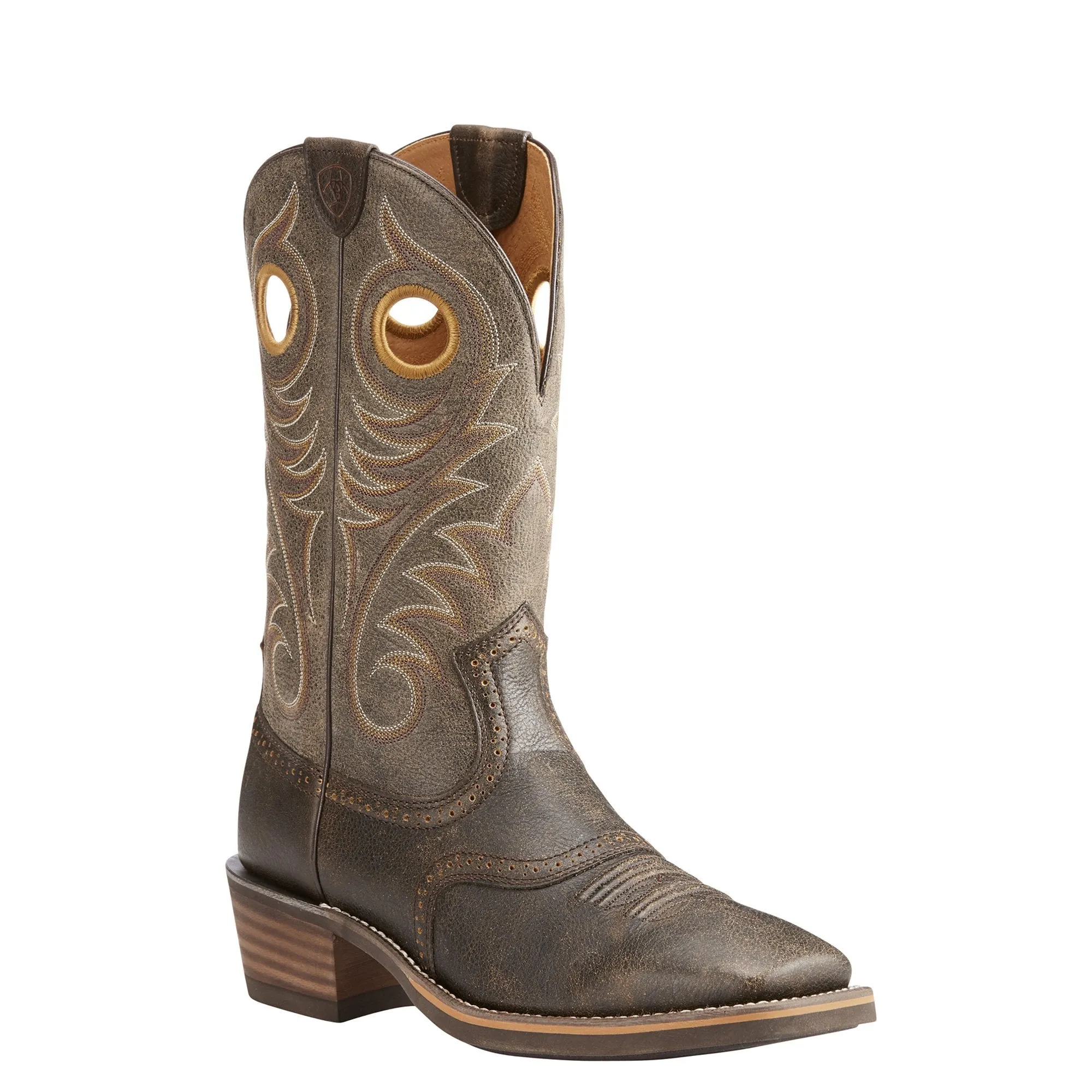 Men's Ariat Heritage Roughstock Boot Brown #10023176