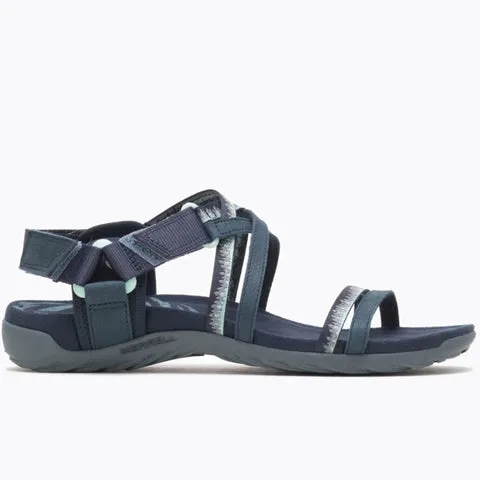 Merrell Terran 3 Cushion Lattice Women's Sandals - Navy/Marine