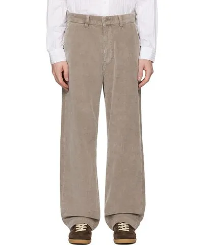 mfpen Brown Cord Trousers