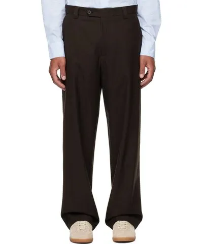 mfpen Brown Study Trousers