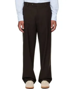 mfpen Brown Study Trousers