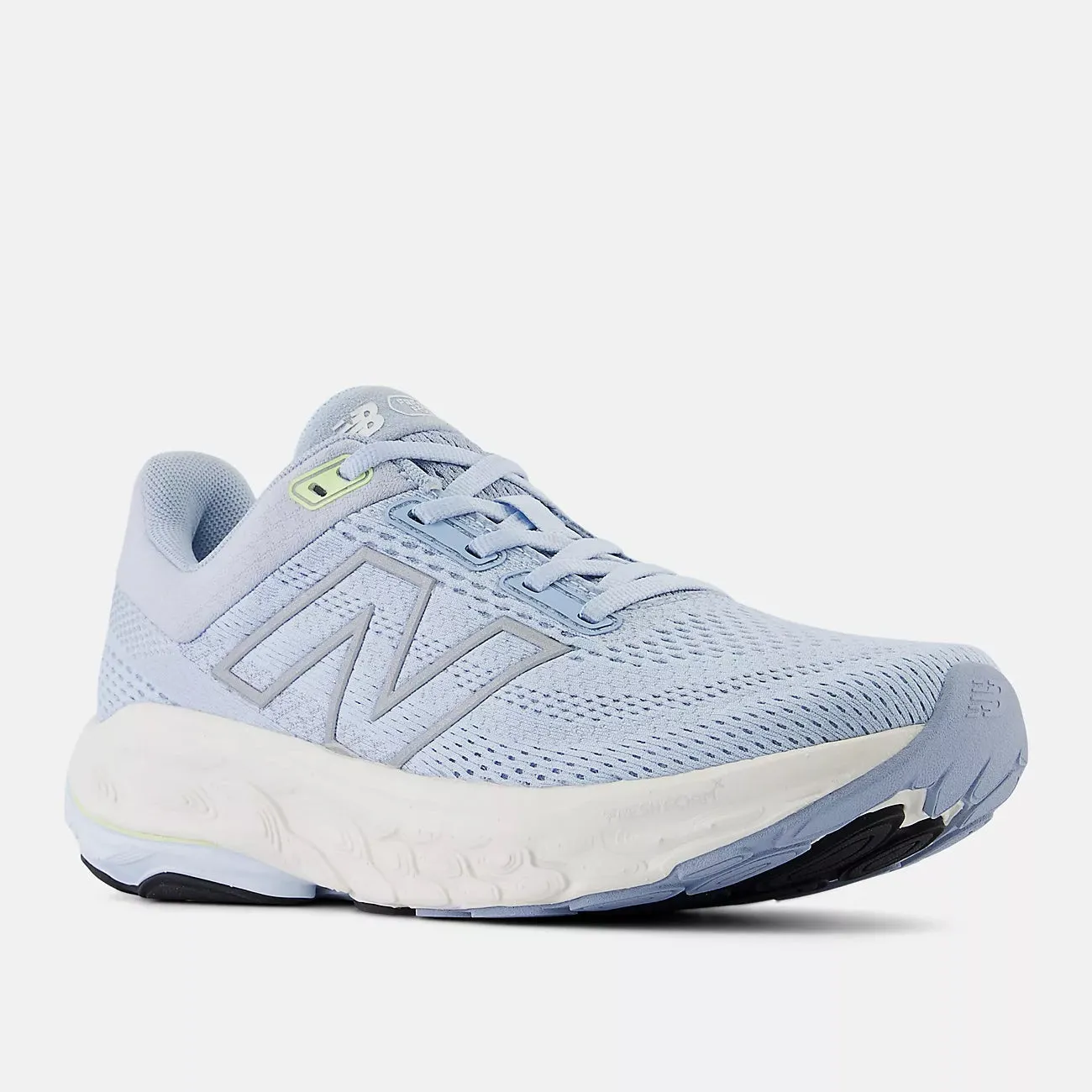 New Balance Women's 860v14 Running Shoes Light Chrome Blue / Limelight / Bleached Lime Glow