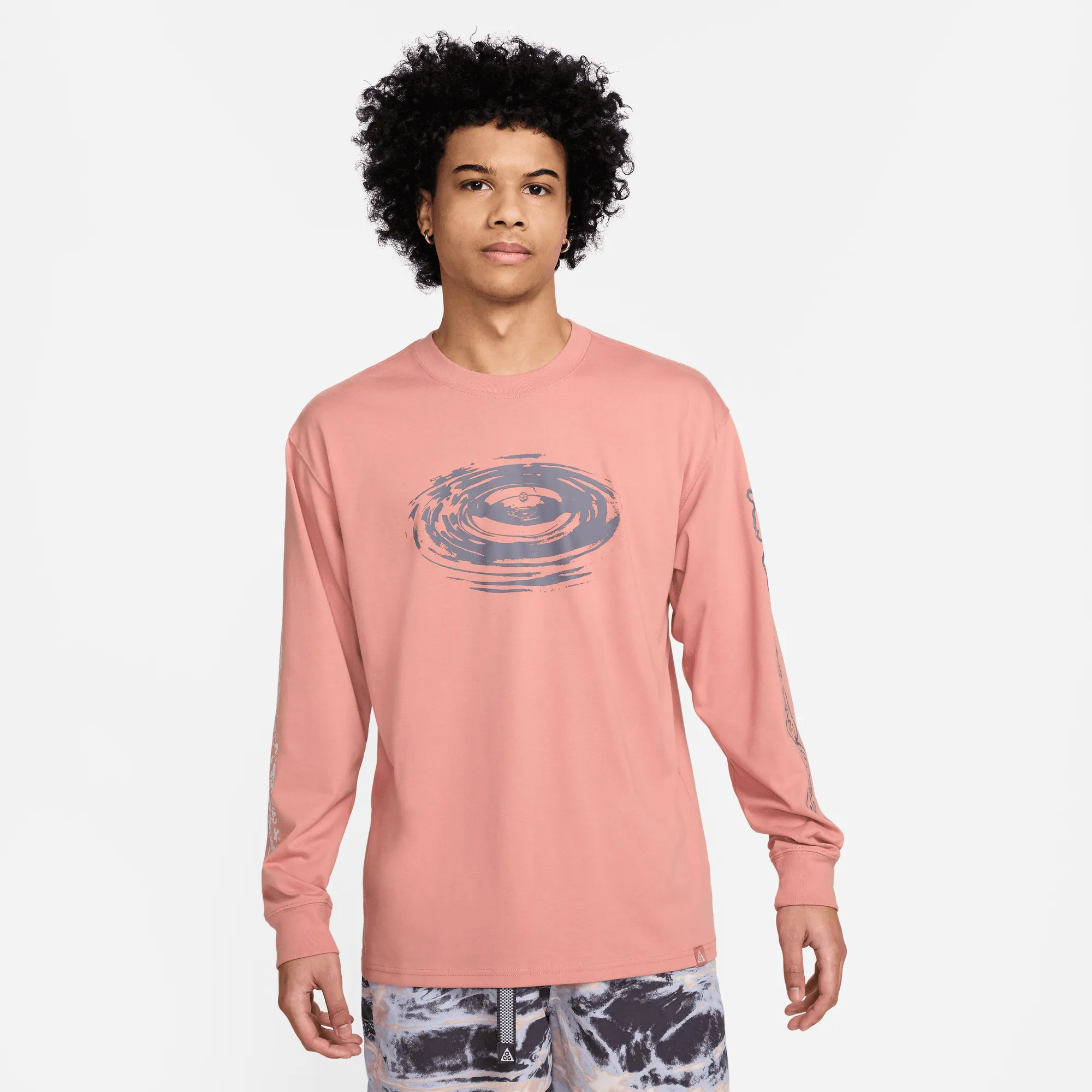 Nike ACG Dri-FIT Long-Sleeve Red Stardust T-Shirt