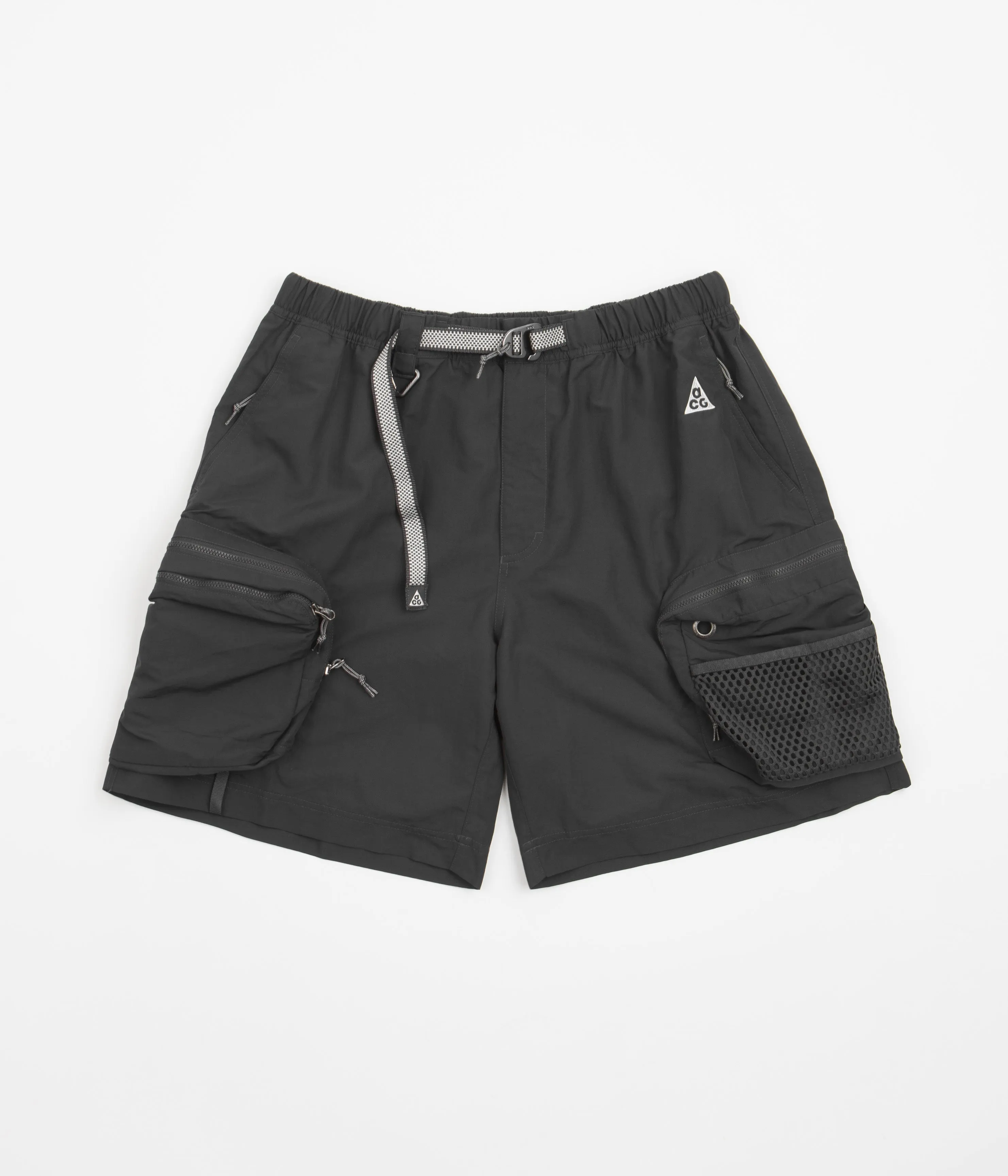 Nike ACG Snowgrass Cargo Shorts - Dark Smoke Grey / Summit White / Summit White