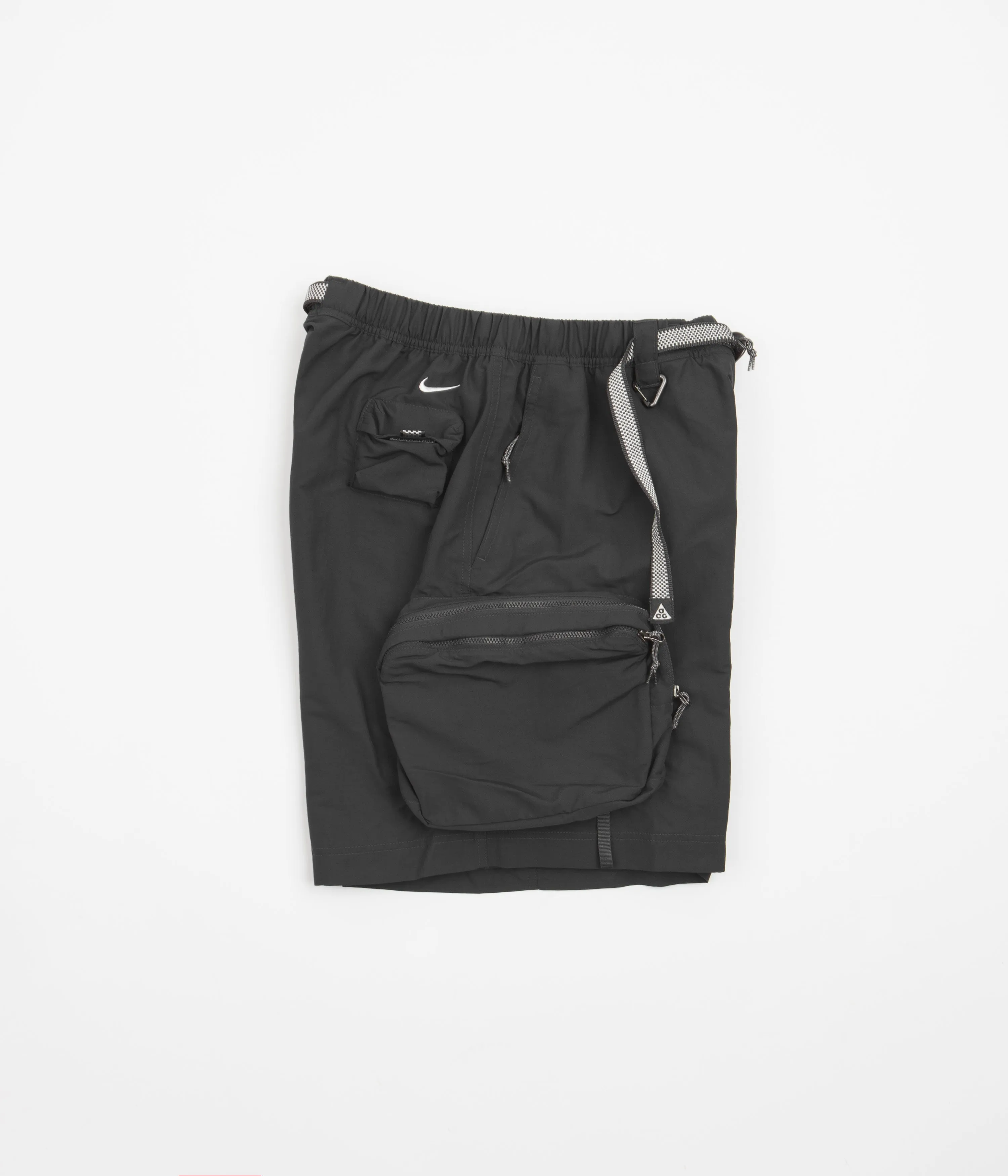 Nike ACG Snowgrass Cargo Shorts - Dark Smoke Grey / Summit White / Summit White