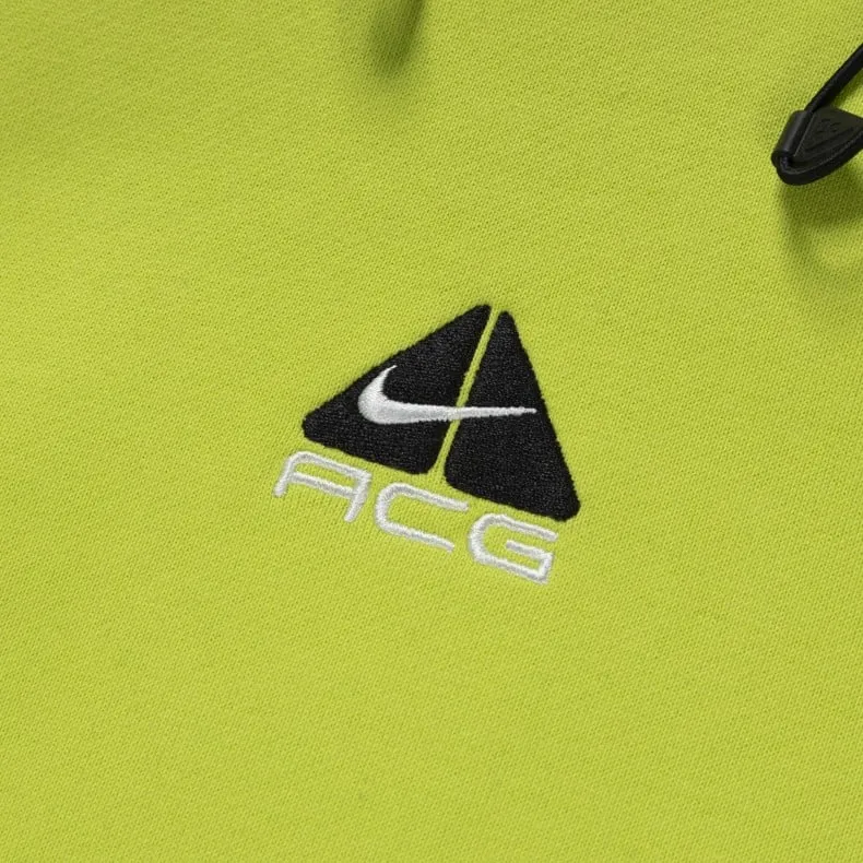 Nike ACG Therma-FIT Fleece Pullover Hooded Sweatshirt (Cyber/Summit White)