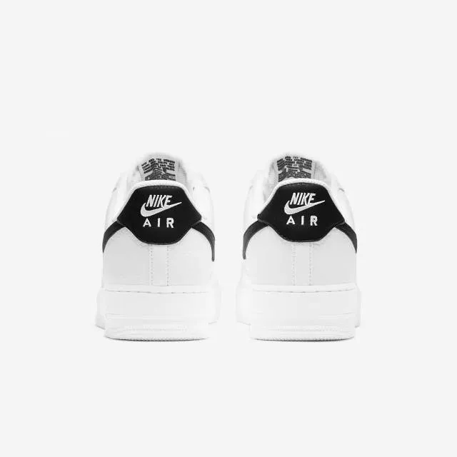 Nike Air Force 1 '07 (White/ Black) Men US 8-13