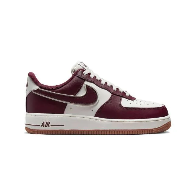 Nike Air Force 1 Low (College Pack/ Burgundy Red/ Sail/ ...