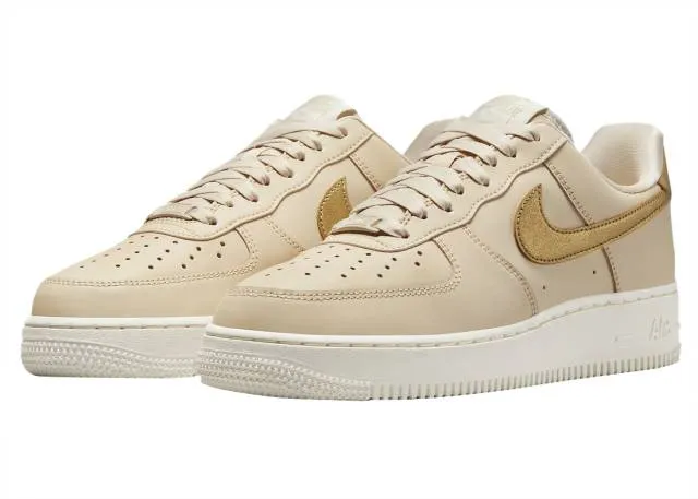 Nike Air Force 1 Low Gold Swoosh