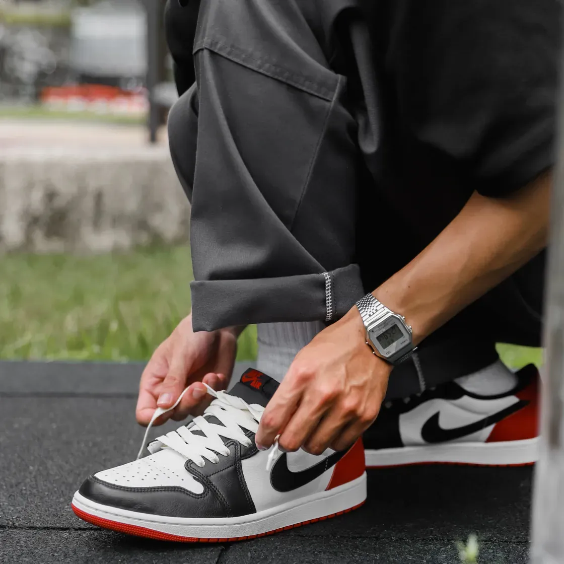 Nike Air Jordan 1 Low OG Black Toe [CZ0790-106]