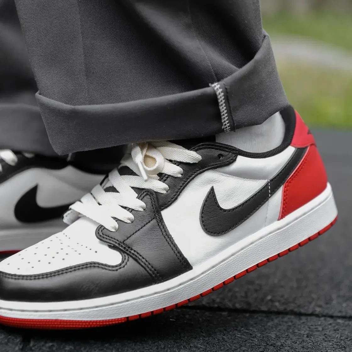 Nike Air Jordan 1 Low OG Black Toe [CZ0790-106]