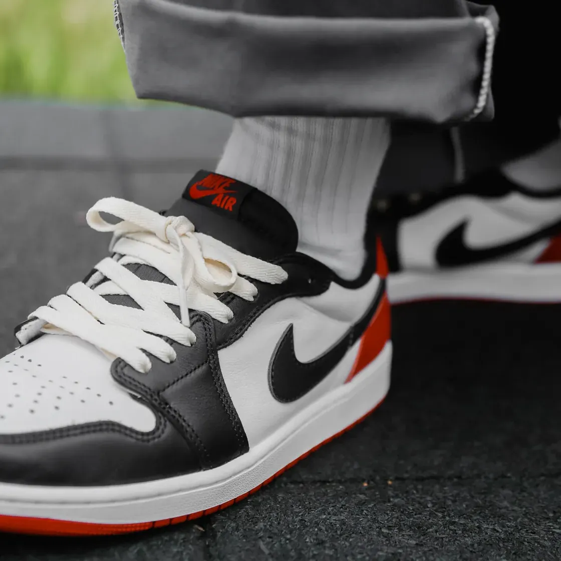 Nike Air Jordan 1 Low OG Black Toe [CZ0790-106]