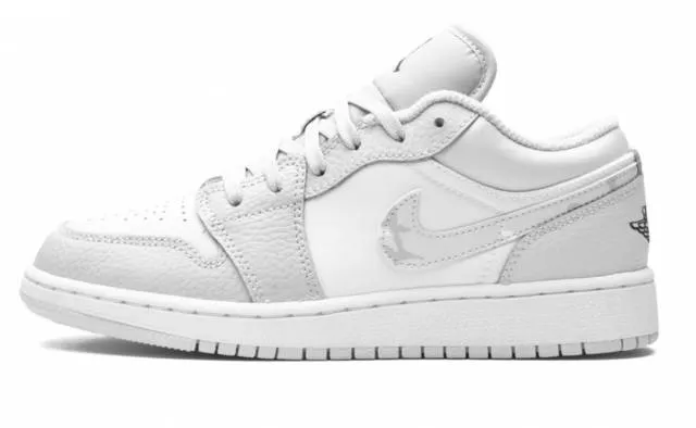 Nike Air Jordan 1 Low White Camo Grey GS Size 4-7