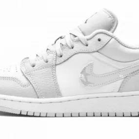 Nike Air Jordan 1 Low White Camo Grey GS Size 4-7