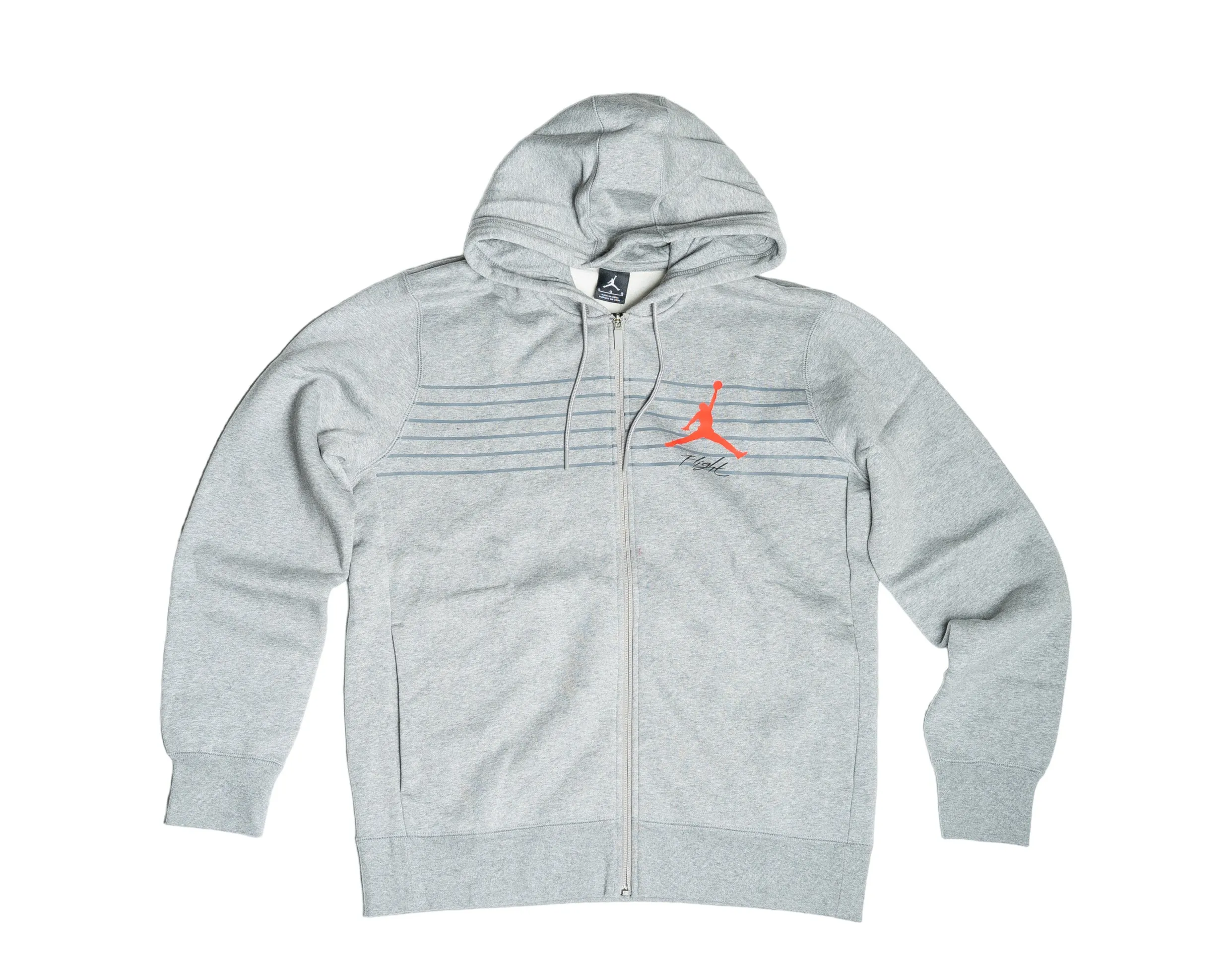 Nike Air Jordan Flight Fleece Full-Zip Men's Hoodie