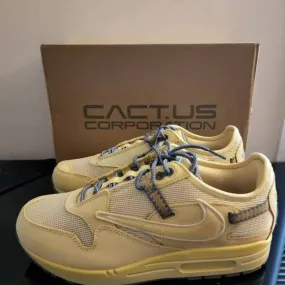 Nike Air Max 1 x Travis Scott Cactus Jack 12 Saturn Gold...