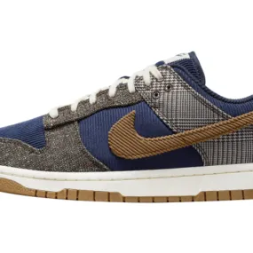 NIKE DUNK LOW MIDNIGHT NAVY ALE BROWN