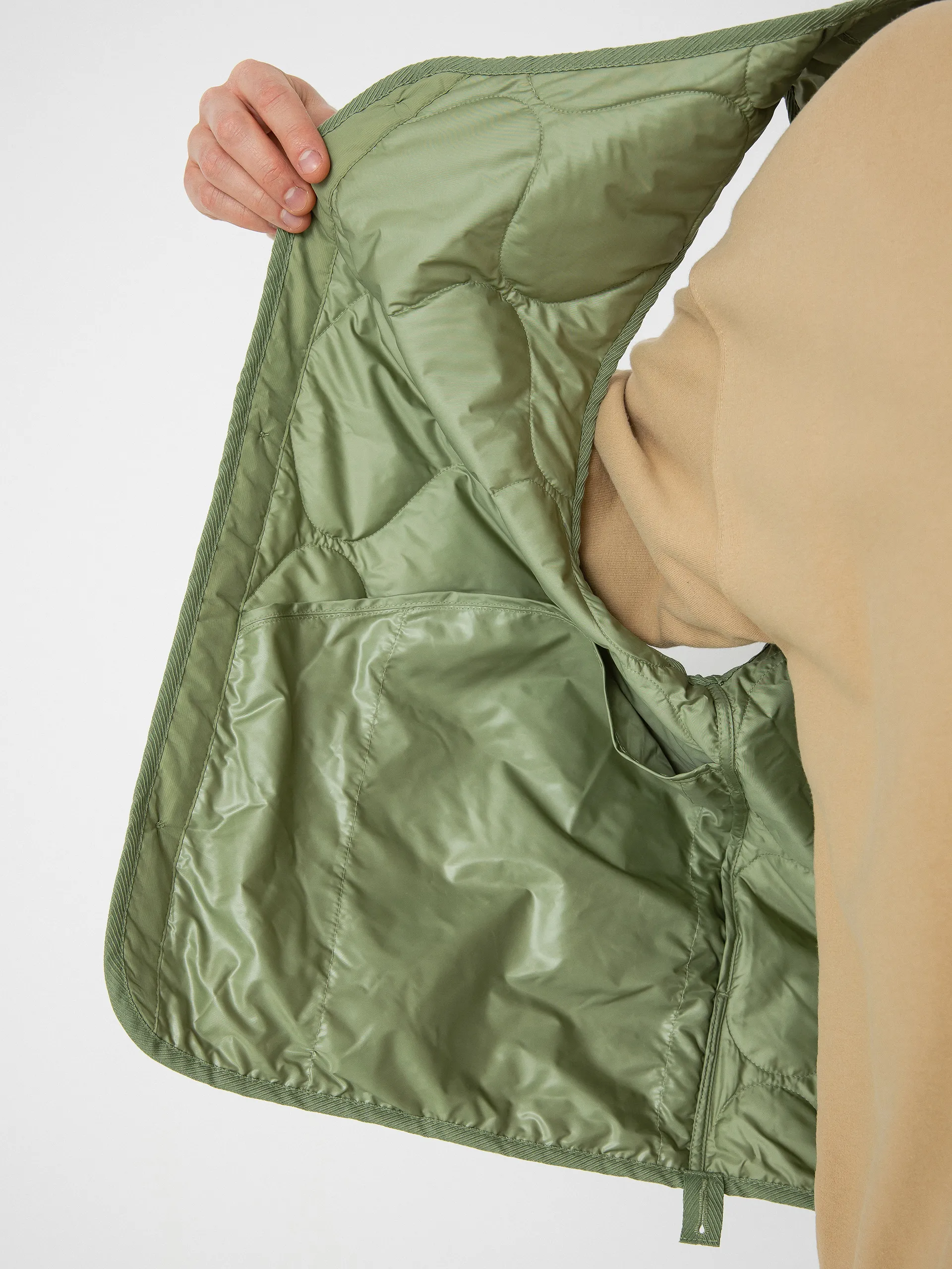 Nike SB Wvn Insulated Military Vest (oil green/white)