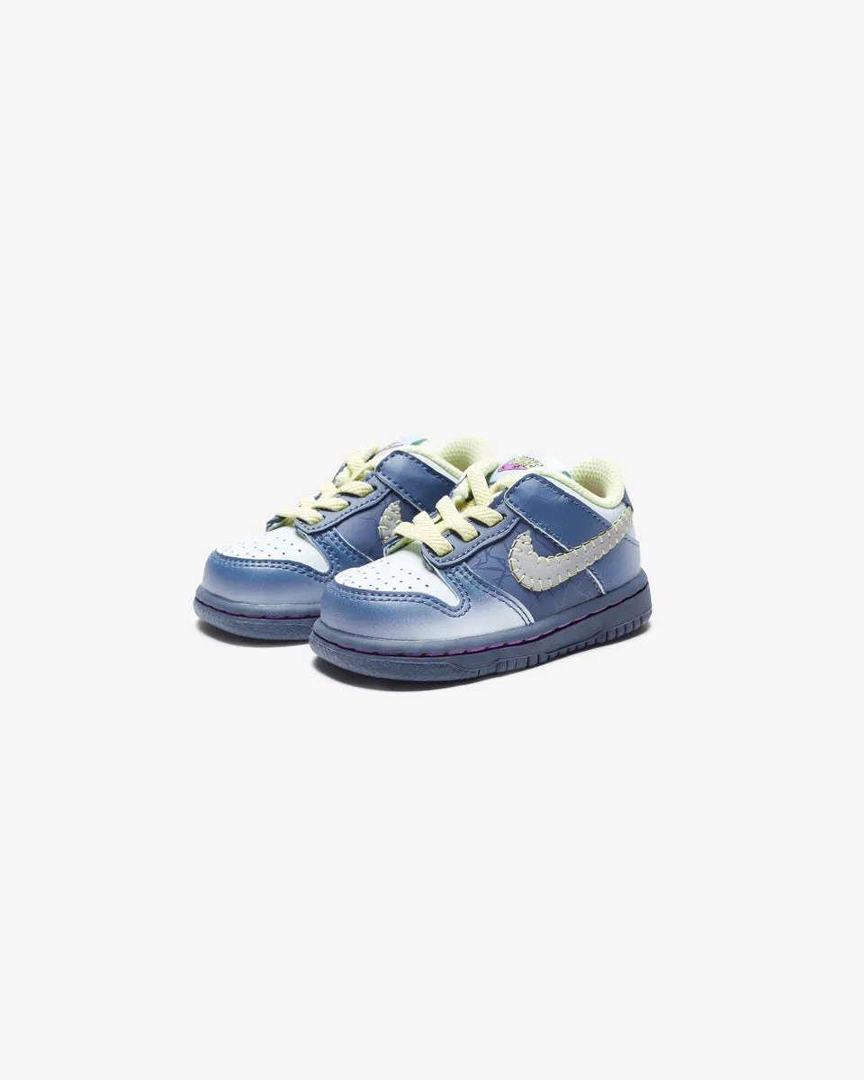 NIKE TD DUNK LOW - DIFFUSEDBLUE/ BLUETINT/ LUMINOUSGREEN