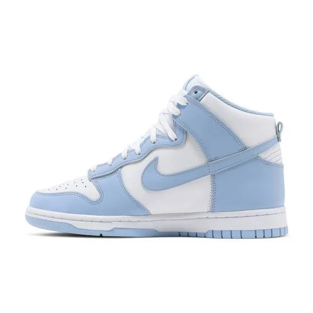 Nike Women's Dunk High (Aluminum/ White/ Baby Blue) Size...