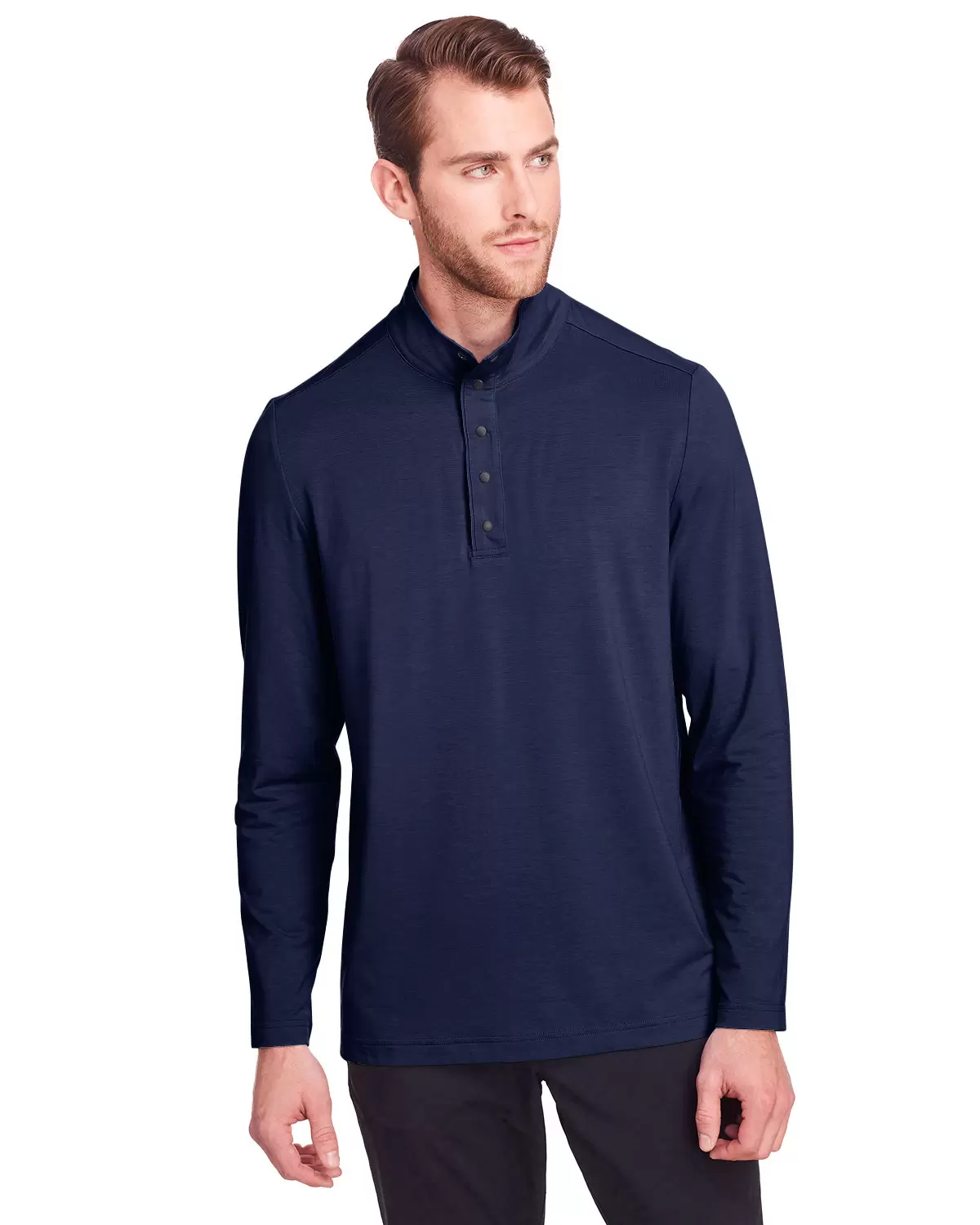 North End NE400 Men's Jaq Snap-Up Stretch Performance Pullover SKU: NE400