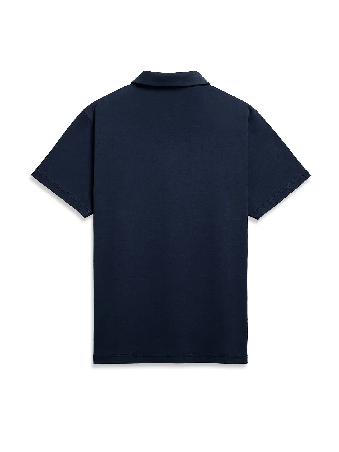 O.N.S   Bennett Cotton Interlock Polo Navy