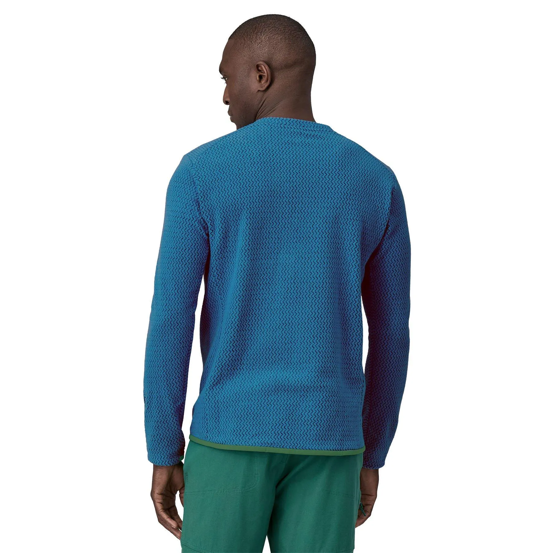 Patagonia Men's R1 Air Crew Pullover - Blue | Tiso