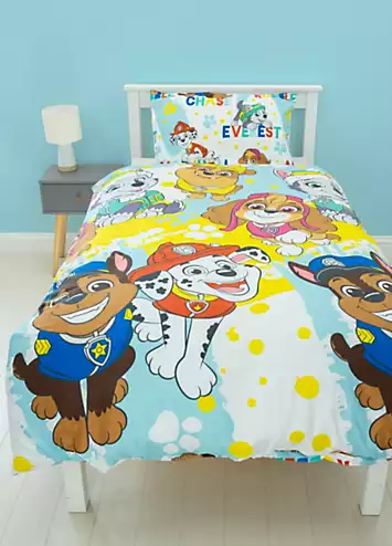 PAW Patrol Splodge Single Rotary Duvet Cover Set | Kaleidoscope