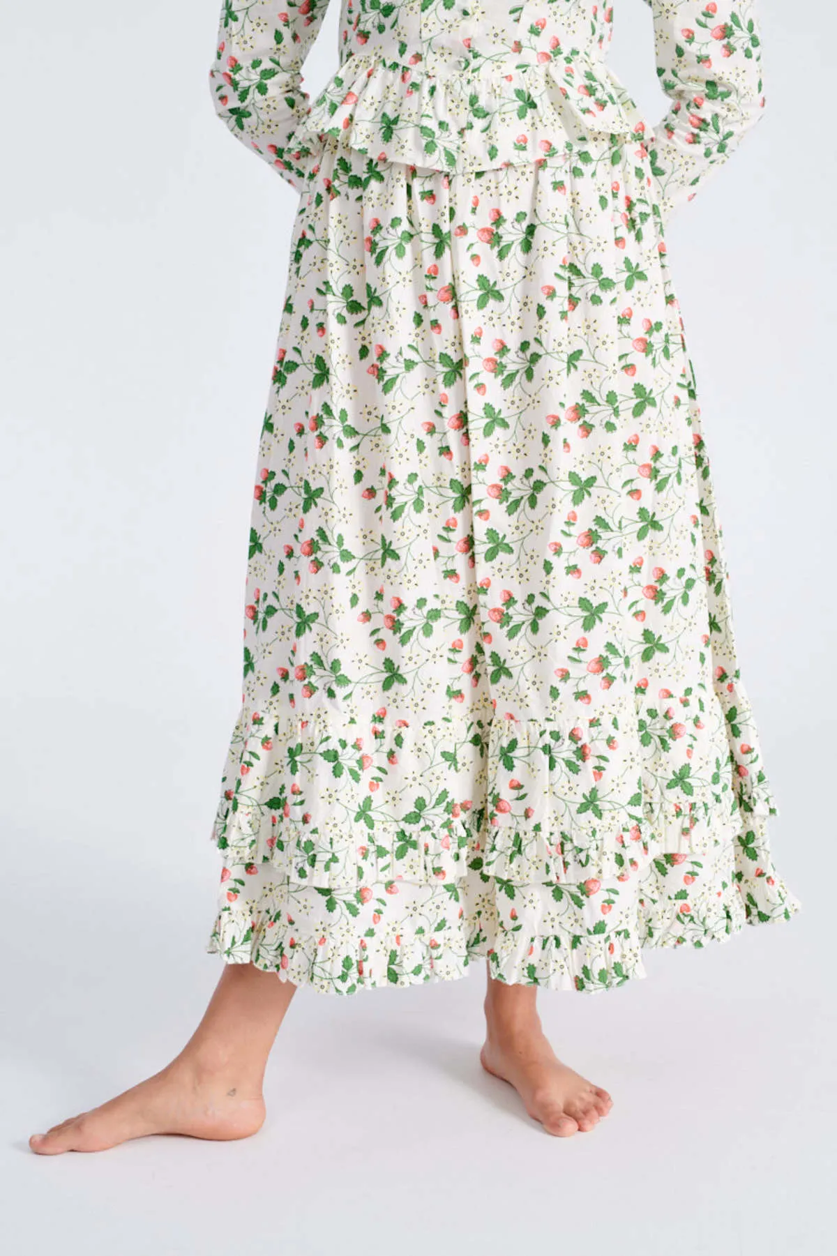 Pembroke Skirt - Strawberry Field