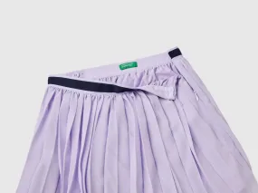 Pleated skirt - Lilac | Benetton