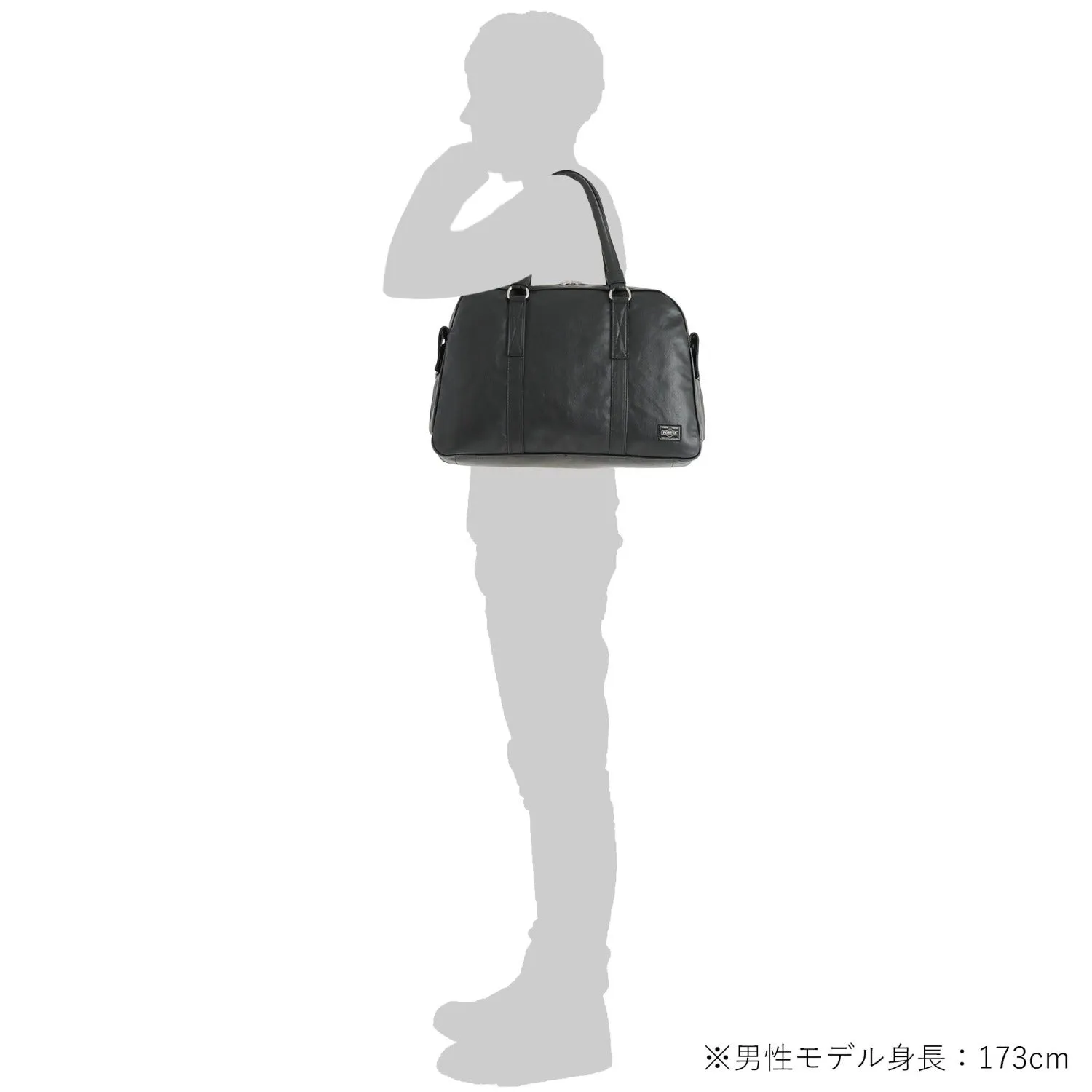 Porter Free Style Boston Bag Black