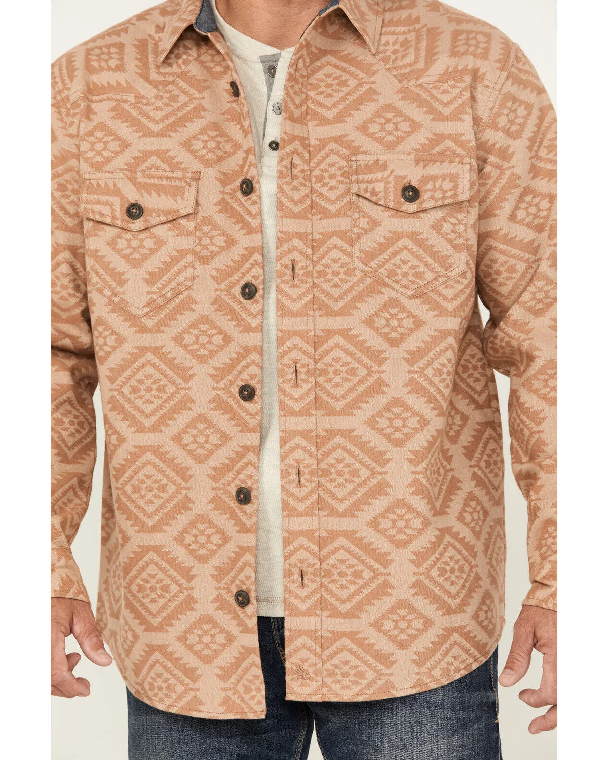 Product Name:  Cody James Men's Firefly Southwestern Print Shirt Jacket