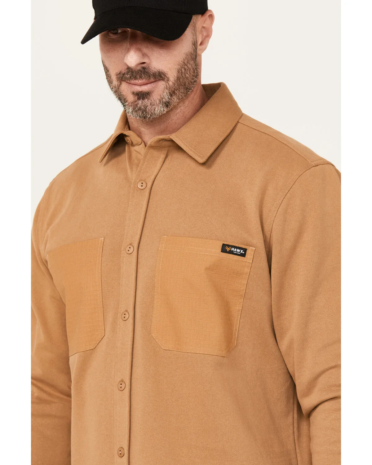 Product Name:  Hawx Men's Benjamin CPO Long Sleeve Snap Work Jacket