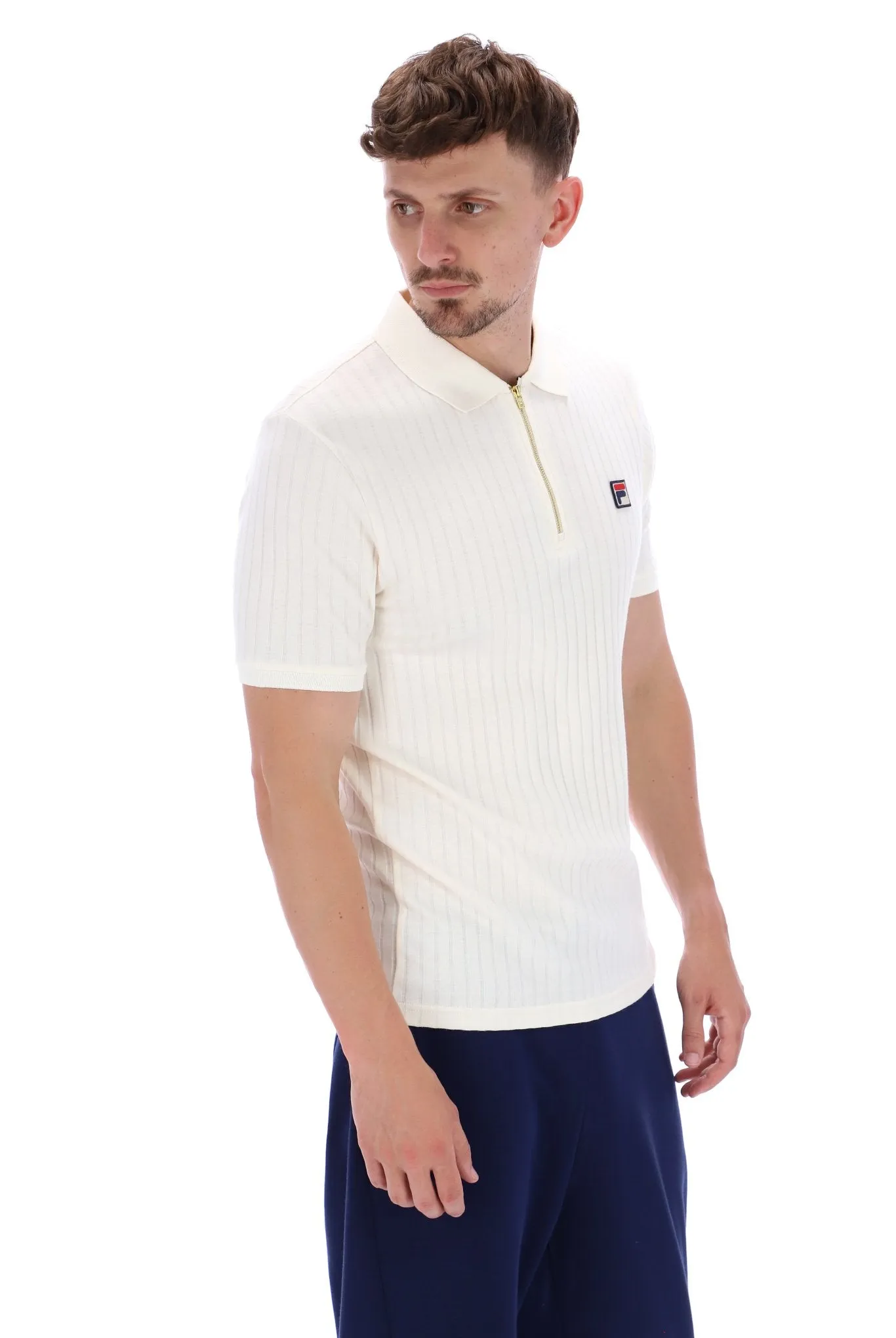 Rufus Textured Stripe Polo