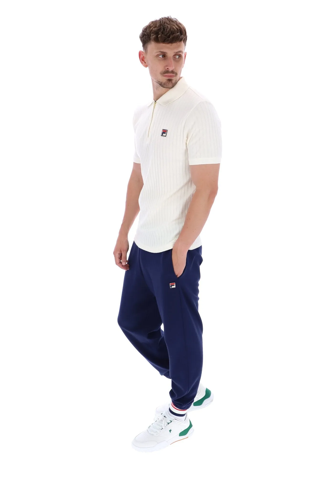 Rufus Textured Stripe Polo