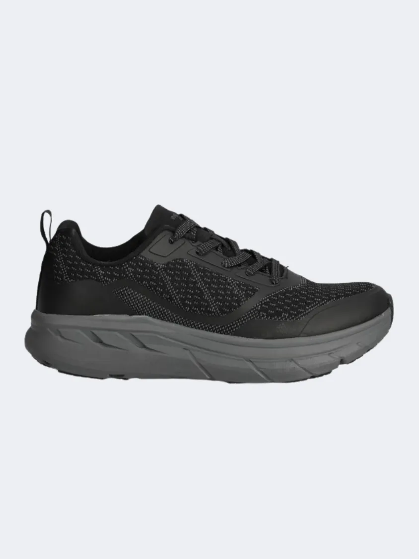 Rugged Gear Chuck Comfy Men Running Shoes Black/Grey