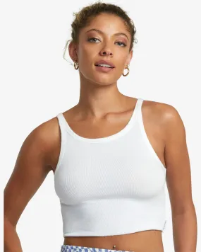 RVCA Slide Tank Top - White