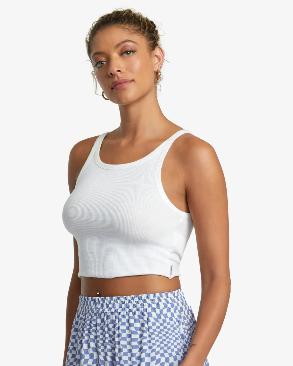 RVCA Slide Tank Top - White