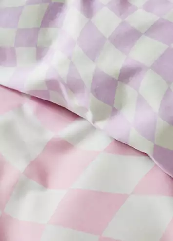 Sassy B Checkerboard Wave Duvet Cover Set | Kaleidoscope