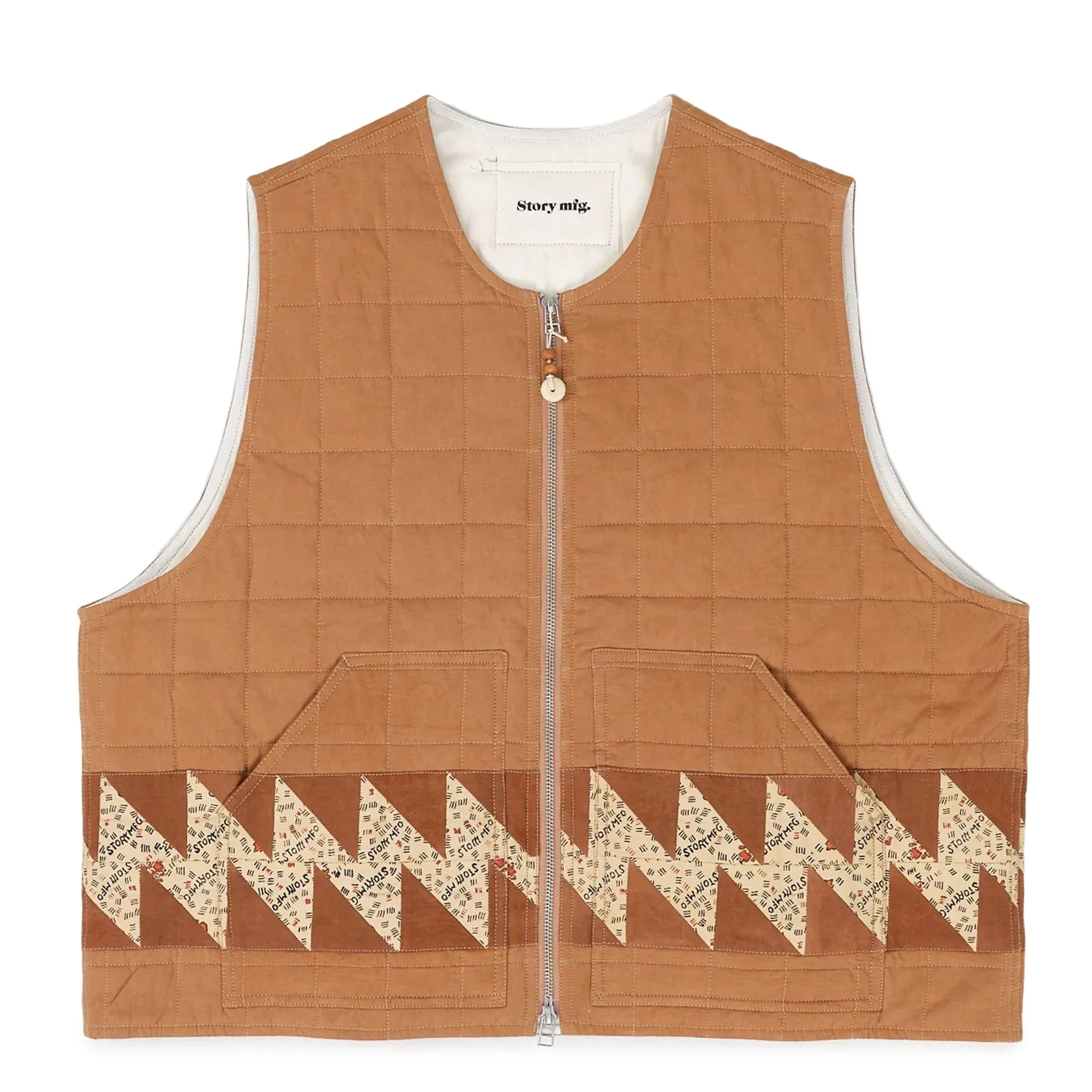 SATURN VEST BROWN LIGHTNING | Bodega