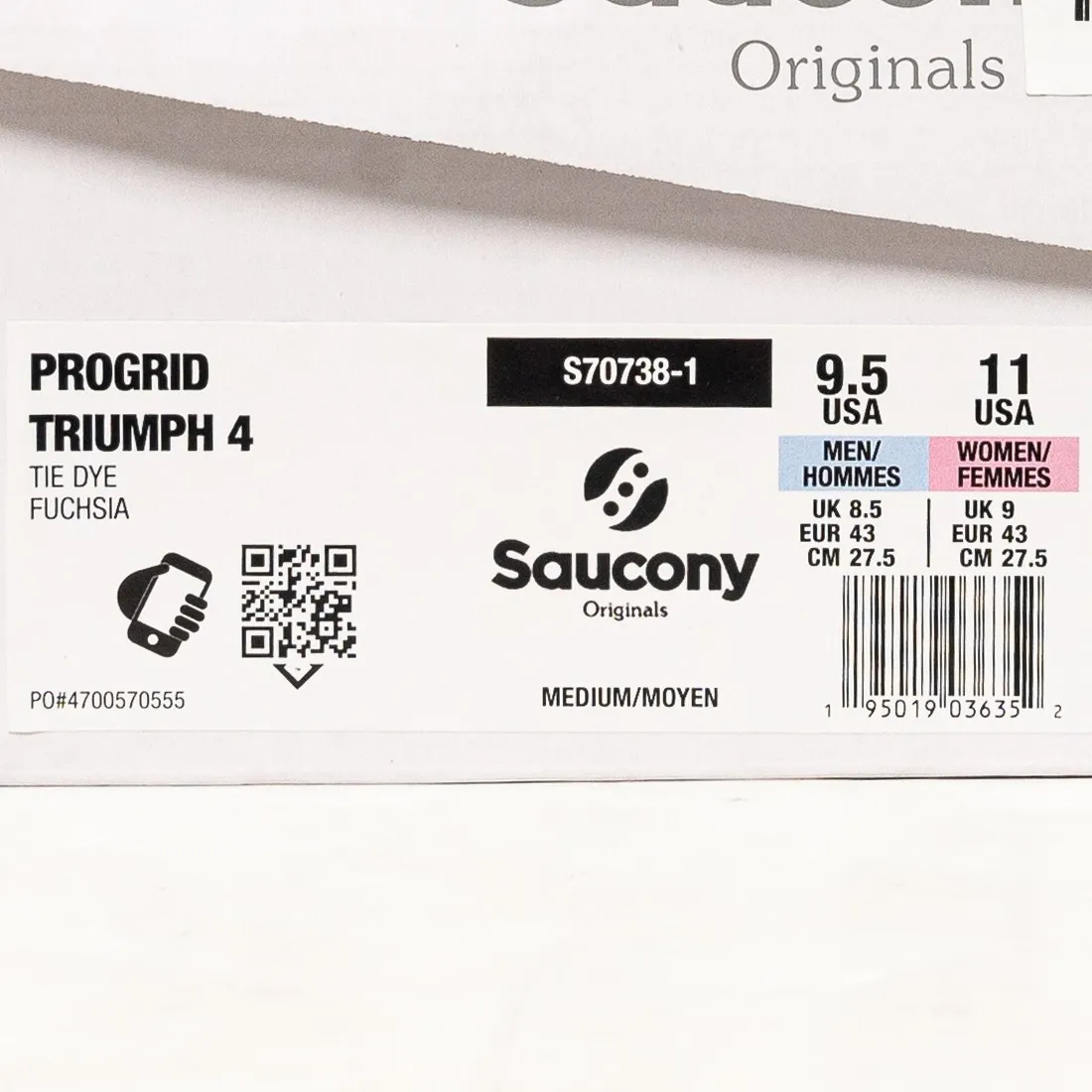 Saucony Men Progrid Triumph 4 (multi / tye dye)