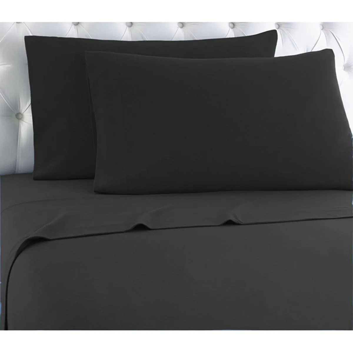 Shavel Micro Flannel Solid Color Sheet Set - Queen