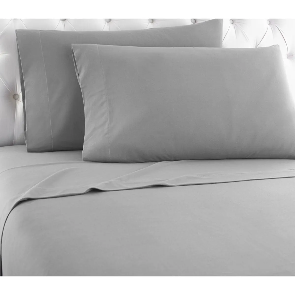 Shavel Micro Flannel Solid Color Sheet Set - Queen