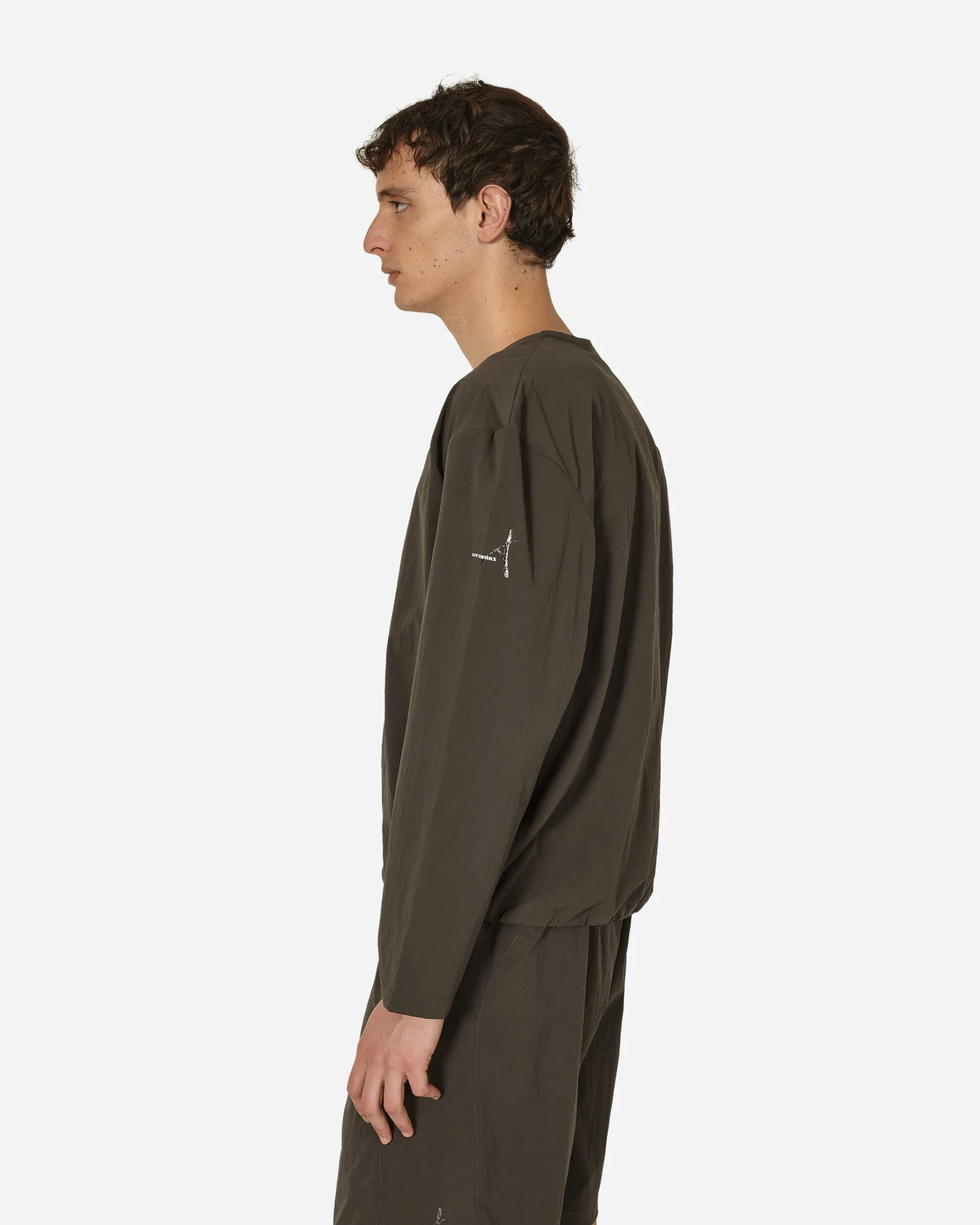 Shell Pullover Shale Brown